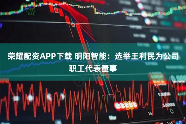 荣耀配资APP下载 明阳智能：选举王利民为公司职工代表董事