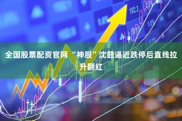 全国股票配资官网 “神股”沈鼓逼近跌停后直线拉升翻红